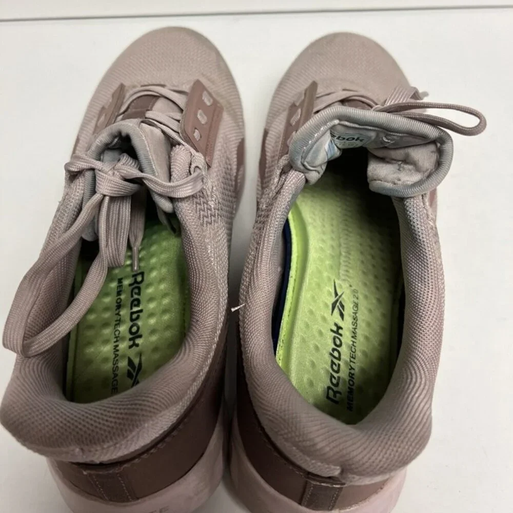 Reebok Womens Sublite Cushion Sneaker Pink Size 9 M